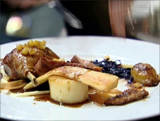Dave Coulson's three kinds of duck dish