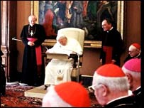 Російська церква звинувачувала Ватикан у прозелітизмі