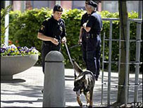 Segurança foi reforçada em Estocolmo para a conferência