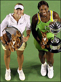 ويليامز و شاراپووا