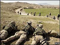 Američtí vojáci v Afghánistánu