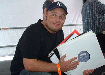 Dave Pearce at Creamfields 2003