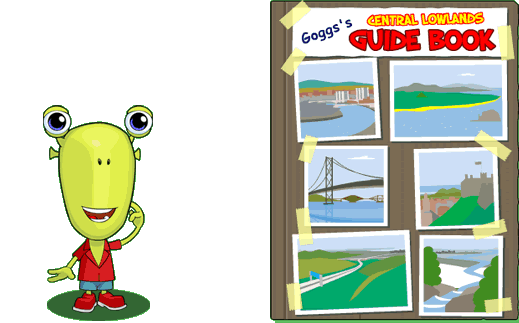 Goggs and his guide book