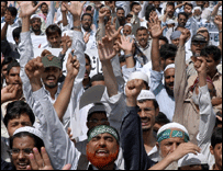 ایم ایم اے کا احتجاج