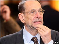 EU foreign affairs chief Javier Solana