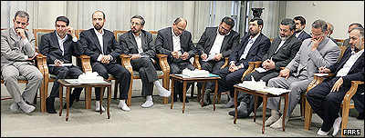 اعضای کابینه محمود احمدی نژاد