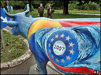 AB'ye giriş kutlamaları 