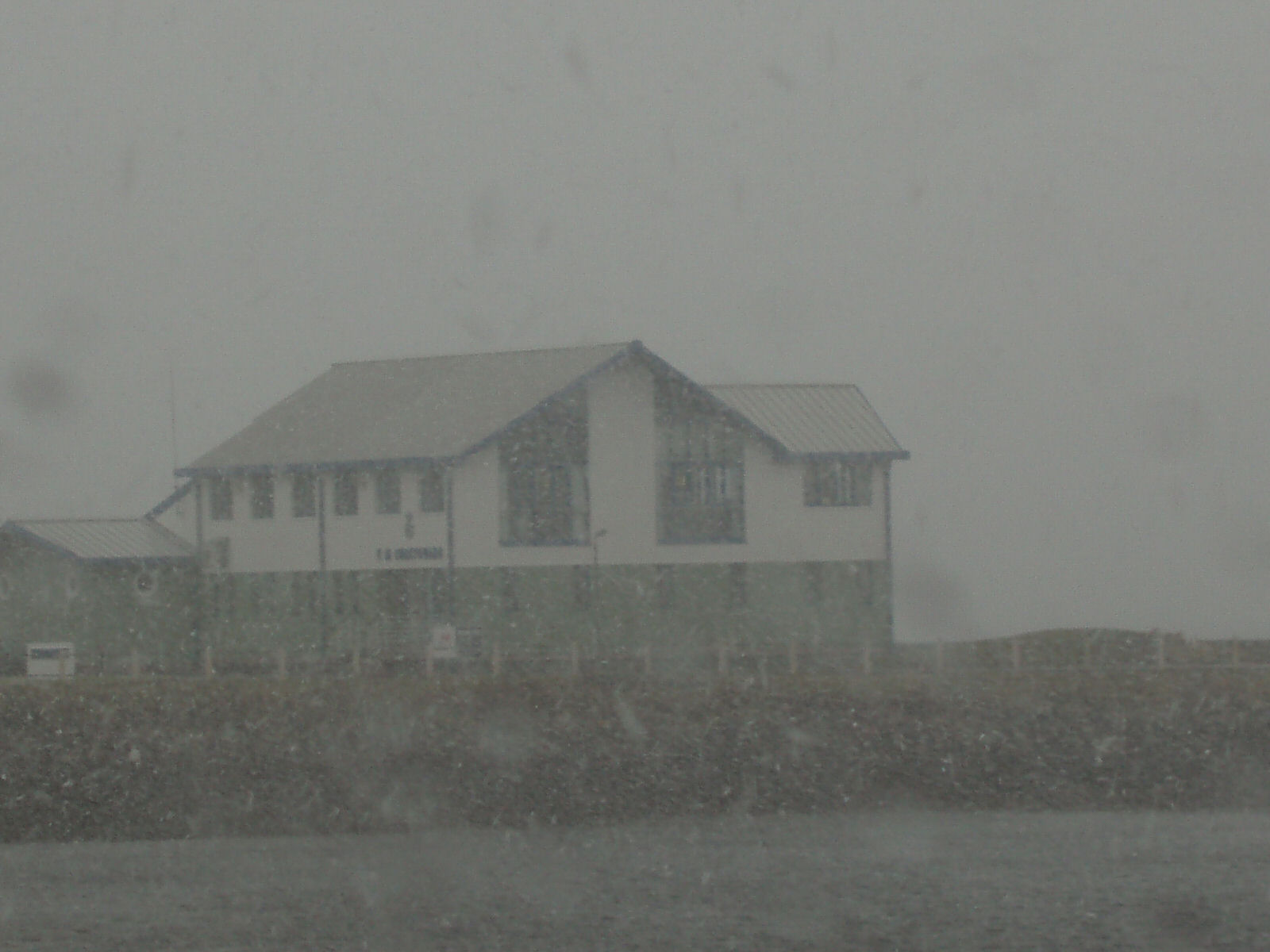 Heavy snowfall this afternoon