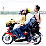 A scene from the film Bombay To Bangkok