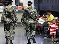 Lính Thái tại Bangkok