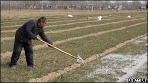 中国土壤污染严重