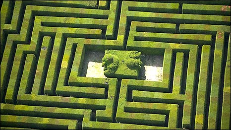Labirinto de Hatfield House (foto: Jason Hawkes)