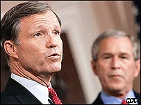 جورج بوش و کريستوفر کاکس