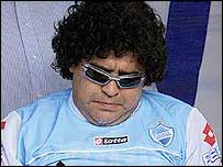 Maradona ficou quase duas semanas internado em um hospital de Buenos Aires