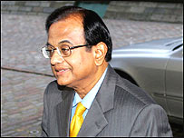 पी चिदंबरम