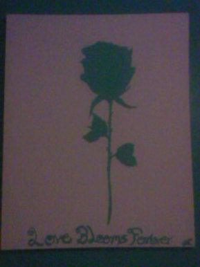 Painting- 'Love Blooms Forever'