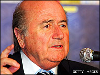 سپ بلاتر، رئیس فیفا