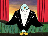 Pavarotti Pigeon by Matt Roe (detail)