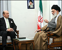 ايگور ايوانف و آيت الله خامنه ای