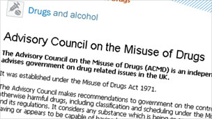 Screengrab of ACMP webpage