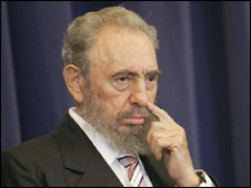 Fidel Castro, former president of Cuba