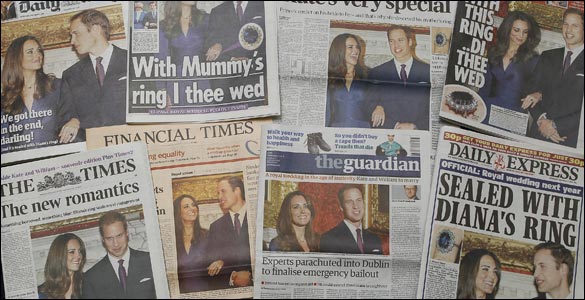 Hoàng tử William chính thức đính hôn với Kate Middleton