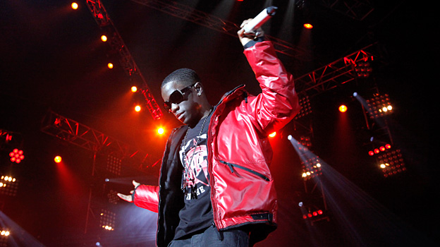 Tinchy Stryder on the Main Stage