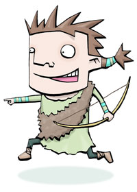 Stoneage Eric from Hands on History