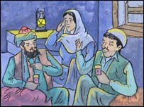 غوټۍ، لعل باز او جانباز