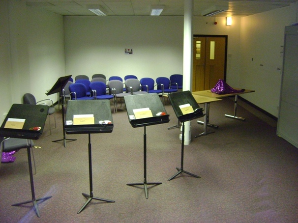 Our first office in Manchester's New Broadcasting House