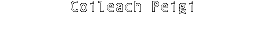 Coileach Peigi