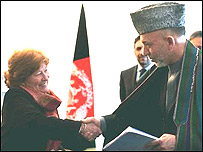 لوئيز آربر، کميسر عالی سازمان ملل متحد در امور حقوق بشر 