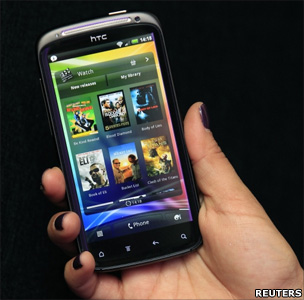 HTC sensation smartphone