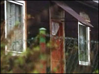 casa onde Alicja teria ficado presa durante seis anos