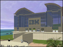 Prédio virtual da IBM