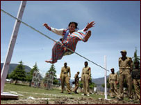 بھرتی اور تربیت کا نظارہ