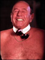 Mike as Eastender's Frank Butcher