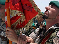 سرباز اسپانیایی عضو ناتو در هرات