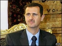 O presidente da Síria, Bashar Al-Assad