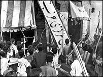 حمله به دفتر حزب توده در کودتای در ۲۸ مرداد در تهران