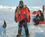 john thompson on the artic ice