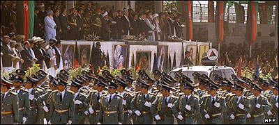 رژه نظامی در کابل 