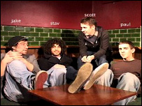 The Money (l-r: Jake, Stav, Scott, Paul)