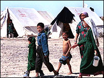 بيجاشدگان داخلی افغان در ولايت نيمروز