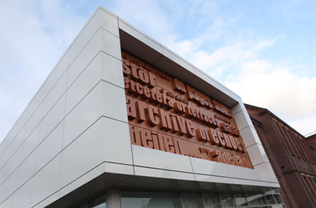 The Gwent Archives building in Ebbw Vale. Photo: Gwent Archives