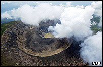 O vulcão Ilamatepec estava adormecido desde 1904