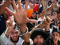 नाराज़ सिख समुदाय