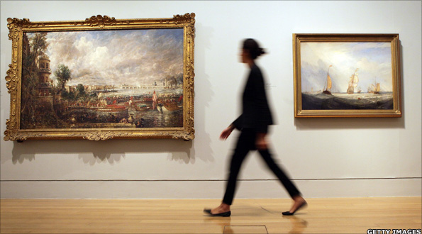 Art exhibition at Tate Britain