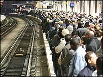 Stávka na francouzské železnici