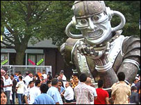 Robot at Bradford Mela